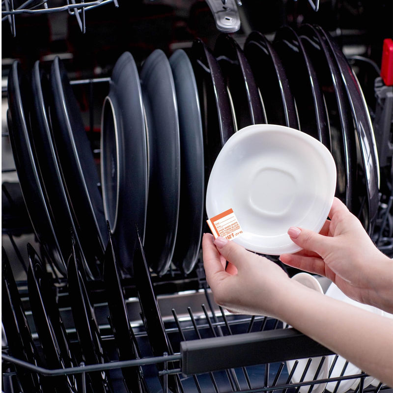 24 Count Dishwasher Temperature Test Strips 160°f Heat Test Labels for Commercial Home Dishwashers Waterproof Adhesive Stickers