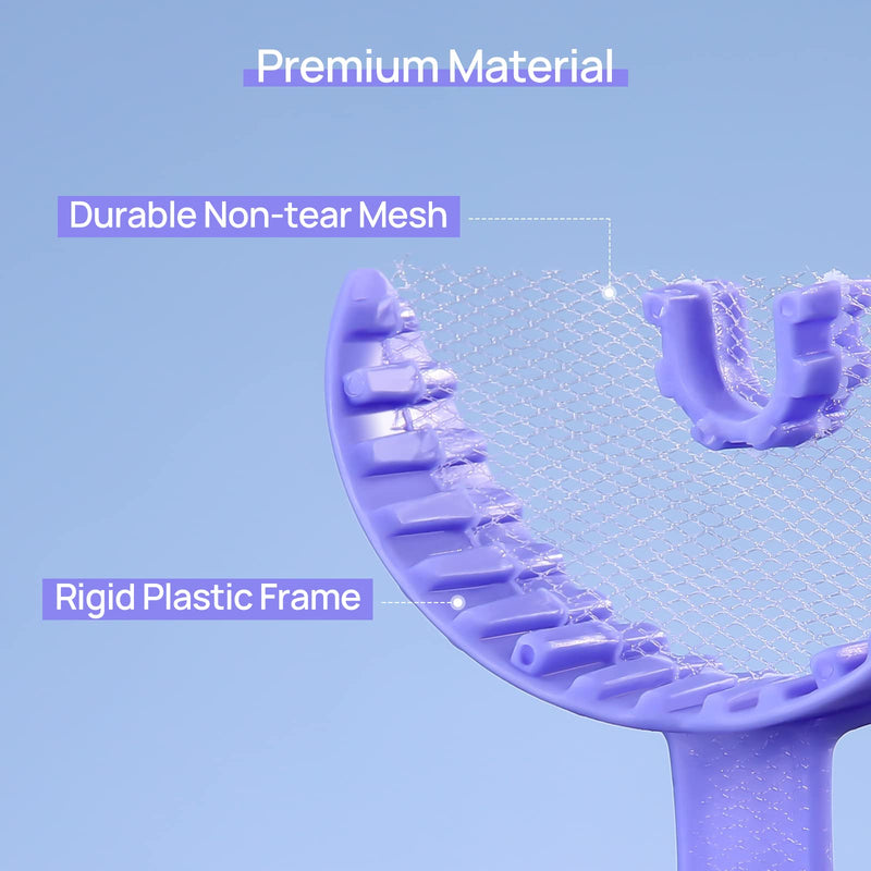 JMU Anterior Bite Registration Trays 35 Pcs, Purple Disposable Dental Impression Trays