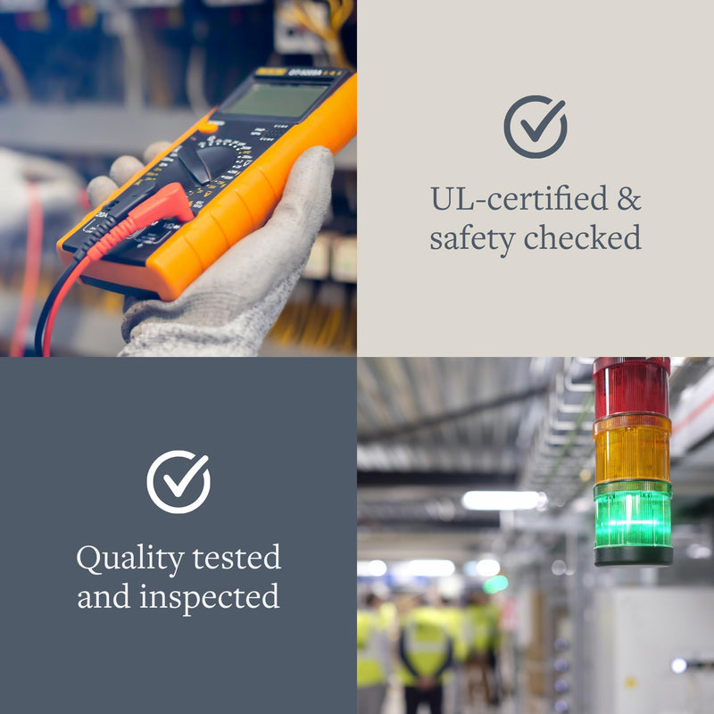 Outlet Tester for Grounding Products - Test Receptacles & Sockets for Proper Wiring - Simple Tool for Electrical Assessment