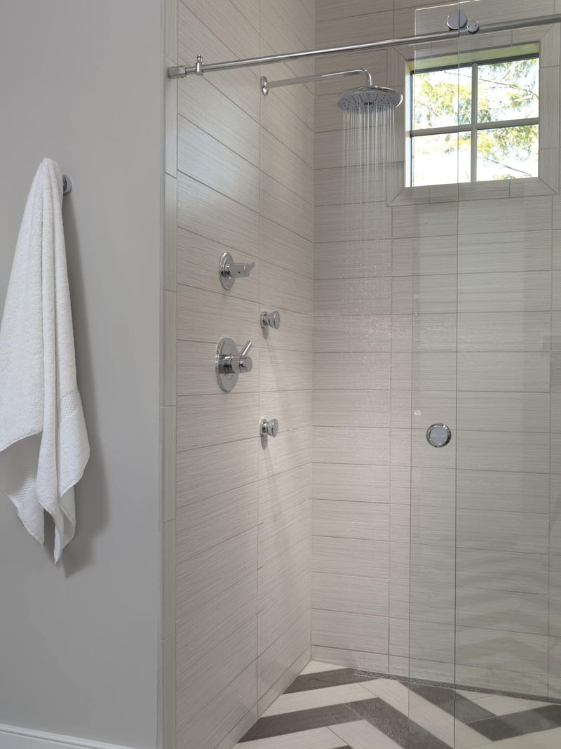Delta DRP46870PN 16" Wall Mounted Shower Arm Only - Less Shower Arm Flange Polished Nickel