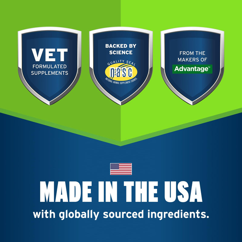 Bundle of K9 Advantix II Large Dog | 2-Mo Supply + Pet Protect Allergy* + Immune+ Seasoderm™ | 60 Count