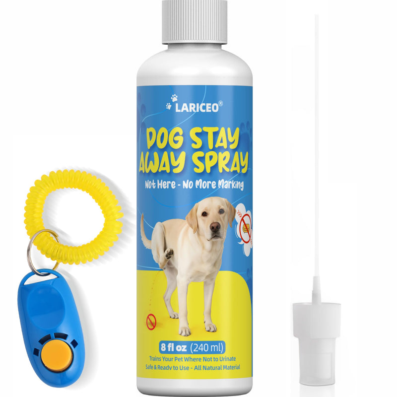 8 Oz Stop Peeing Spray for Dogs Indoor - Safe, Gentle Spray for Dogs - Natural Solution for Dogs to Discourage Unwanted Urination in The House 8.0 Fl Oz