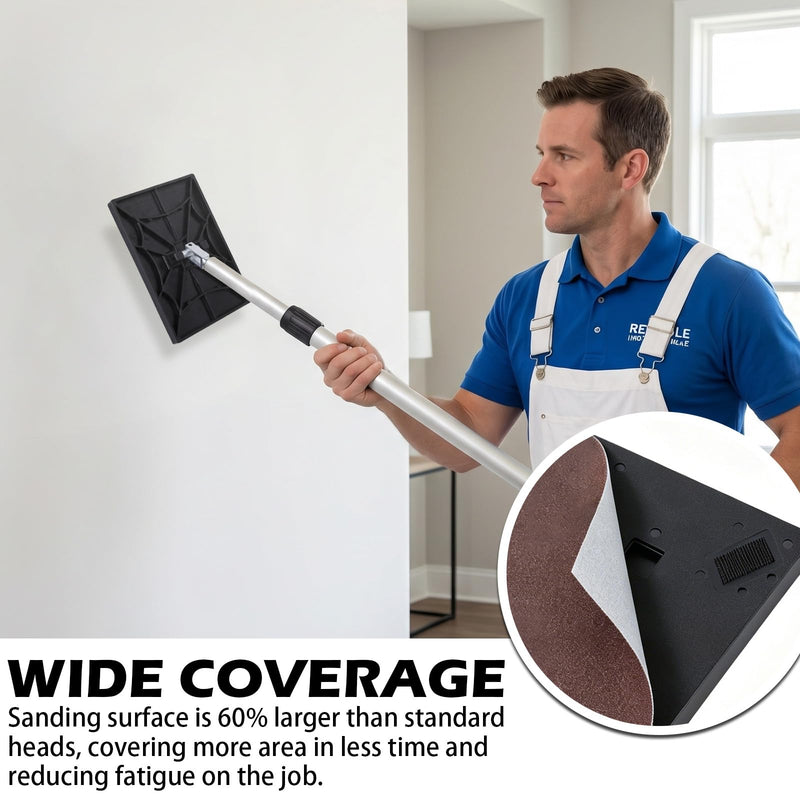 2 Pack 540 Pro Drywall Sander Head, for sanding plasterboard
