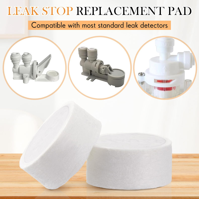 10 Pcs Replacement Pads for Automatic Leak Detectors in Under Sink Reverse Osmosis Water Filtration Systems 18 mm for Mechanical Leak Detectors