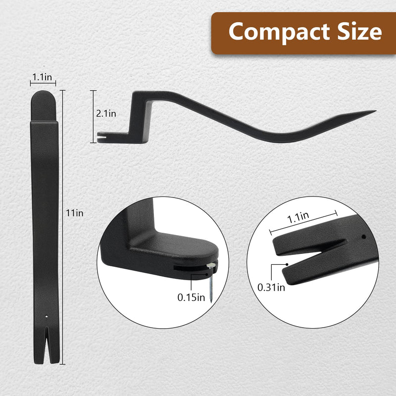 Shingle Removal tool, Heavy Duty Roof Tool For Safe Roof Shingles Replacement, Nail Puller for Roof Panel Installation and Removal