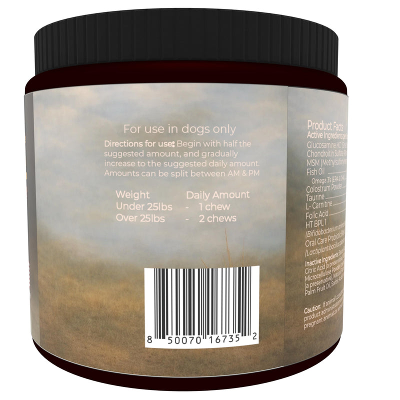 Cavalier King Charles Spaniel Multivitamins, 90 Count, Made in the USA with Real Bacon.