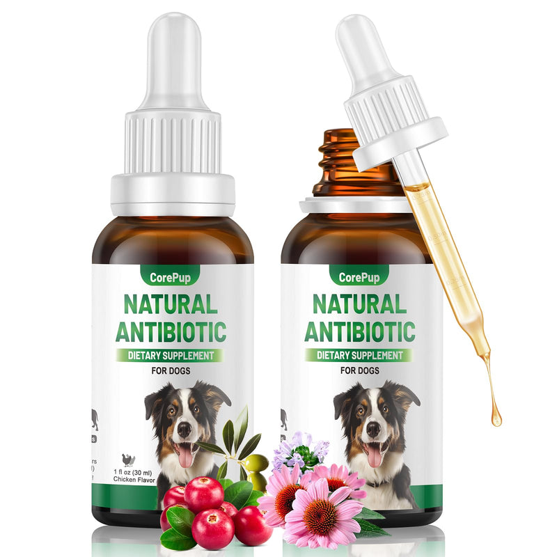 Antibiotics for Dogs,Natural Antibiotics for Dogs,Pet Antibiotic,Supplement for Urinary Tract Support, Digestion & Skin Health,Dog Allergy and Itch,Natural Herbal Supplement