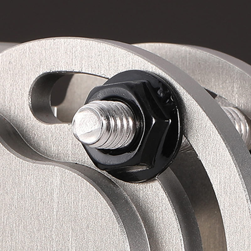 M6 x 1.0mm Serrated Flange Hex Lock Nuts 100Pcs 304 Stainless Steel 18-8, Full Thread, Hex Drive, Bright Finish, Black Oxide by SG TZH M6 100 - NewNest Australia
