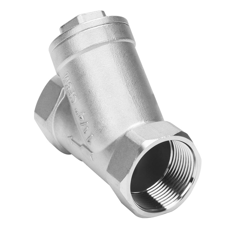 1-1/4 Inch Wye Strainer 100 Mesh Screen Filter Valve - 800 WOG SUS316 CF8M 1-1/4 Inch