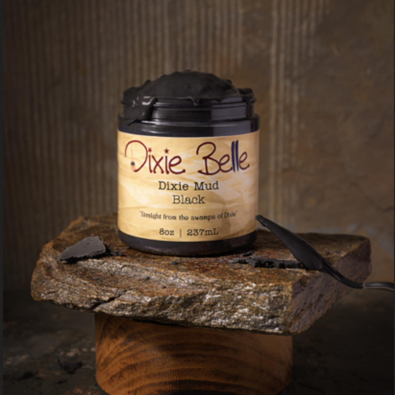 Dixie Belle Paint Company Mud (Black, 8oz) Black