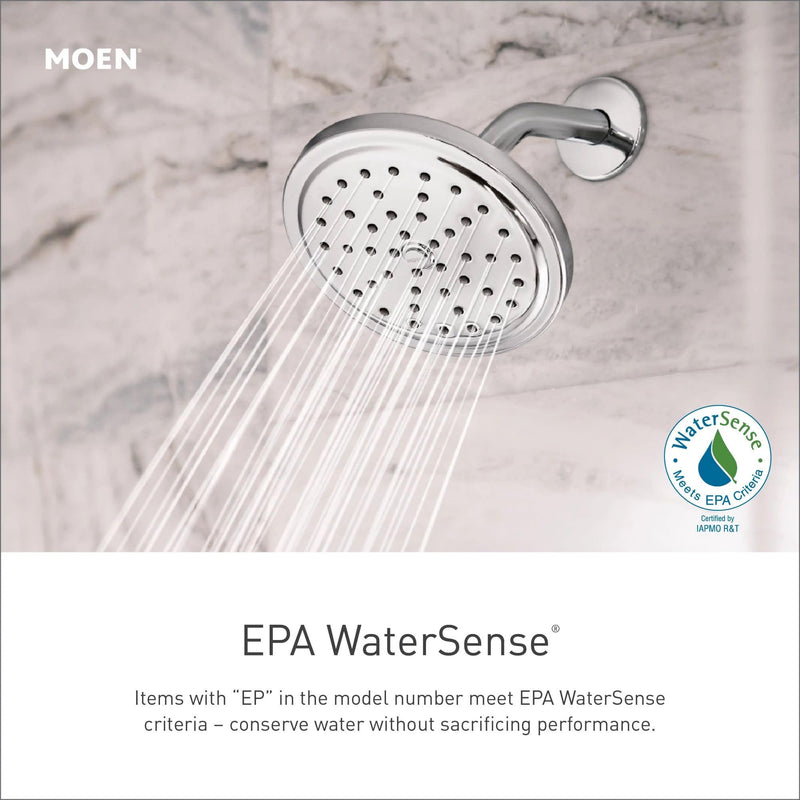 Moen UT2742EP Glyde M-CORE 2-Series 1-Handle Shower Trim Kit, Valve Required, Chrome