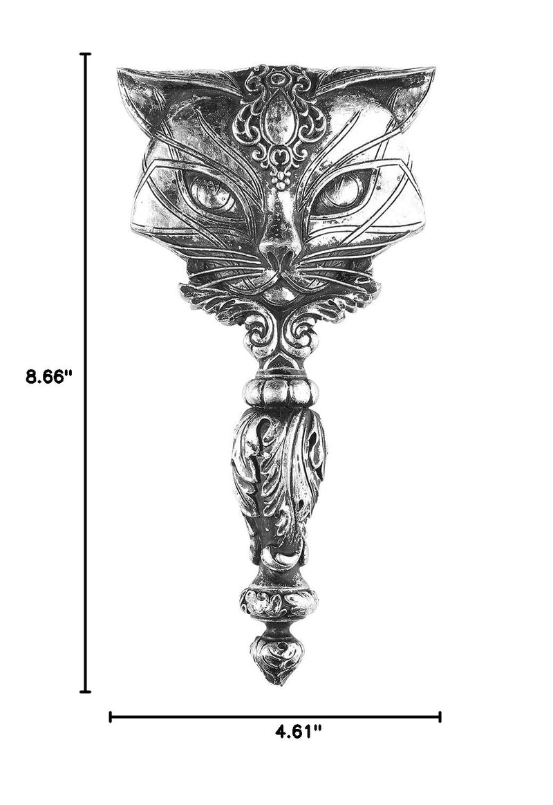 Alchemy Gothic Cat Hand Mirror