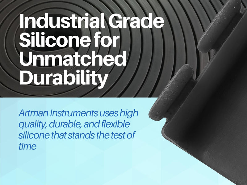 Replacement Silicone Strips Black Autoclavable for Dental Instrument Cassettes of All Sizes
