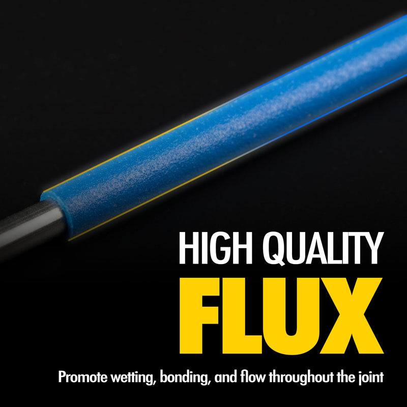 20 Sticks Flux Coated Brazing Rods Bcup-5 15% Silver Solder Phos Copper Brazing Alloys Flat Welding Rods Industry 1/16" x 18" for Air Conditioning Refrigerator Cold Storage HVAC Units Flux Coated 15% Silver