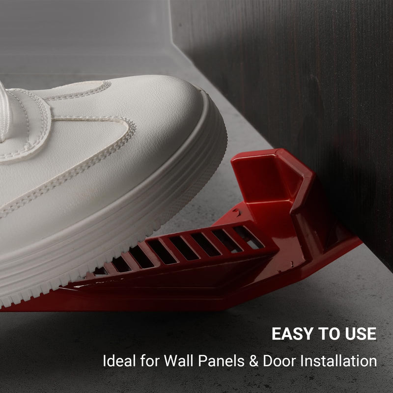 (2-Pack) Calvana XL Drywall Lift & Sheetrock Kicker Multi-Tool Set with Built-In Drywall Rasp Tool & Bottle Opener, Ideal for Wall Panels & Door Installation, XL Size Drywall Tools 2pk