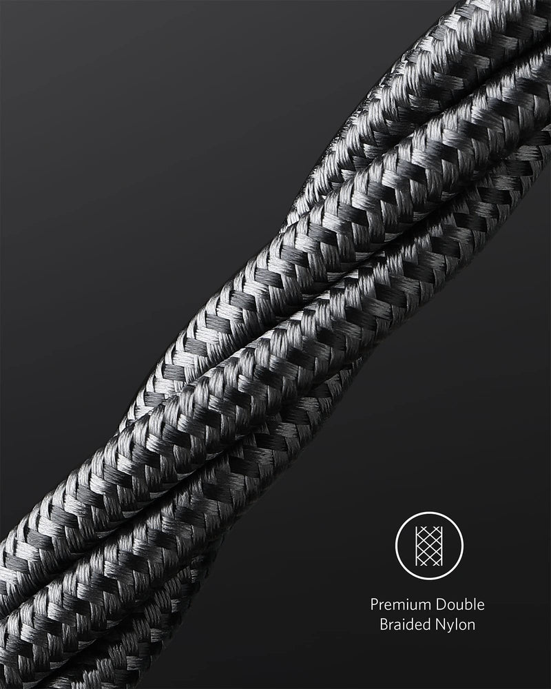 Anker USB C to USB C Cable (6FT, 2Pack), Type C 100W Charger Cord Fast Charging for iPhone 16 Series,MacBook Pro 2020,Pixel And More(USB 2.0,Black) Black 6ft