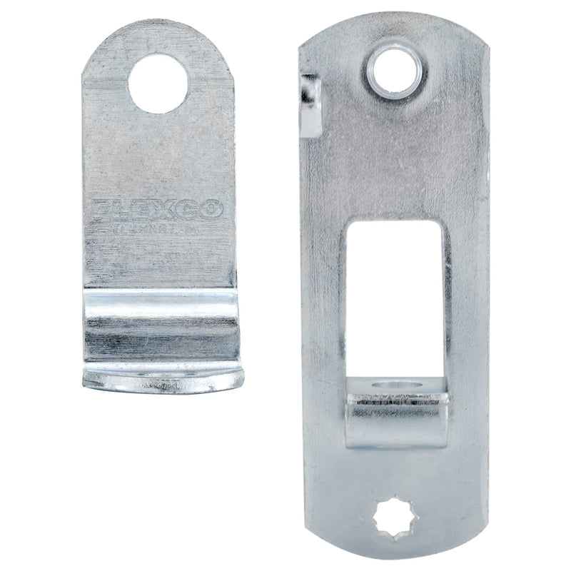 RecPro Trailer Cam-Action Hasp Lock Mechanism | Enclosed Trailer Door Latch | Made in USA (2) 2