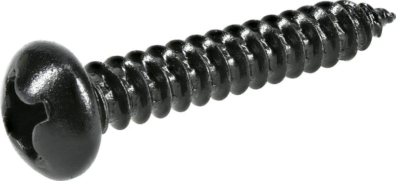 851369 1/2 x 12-Inch Cane Bolt Non Adjustable Throw, Black Finish 1 Count (Pack of 1)