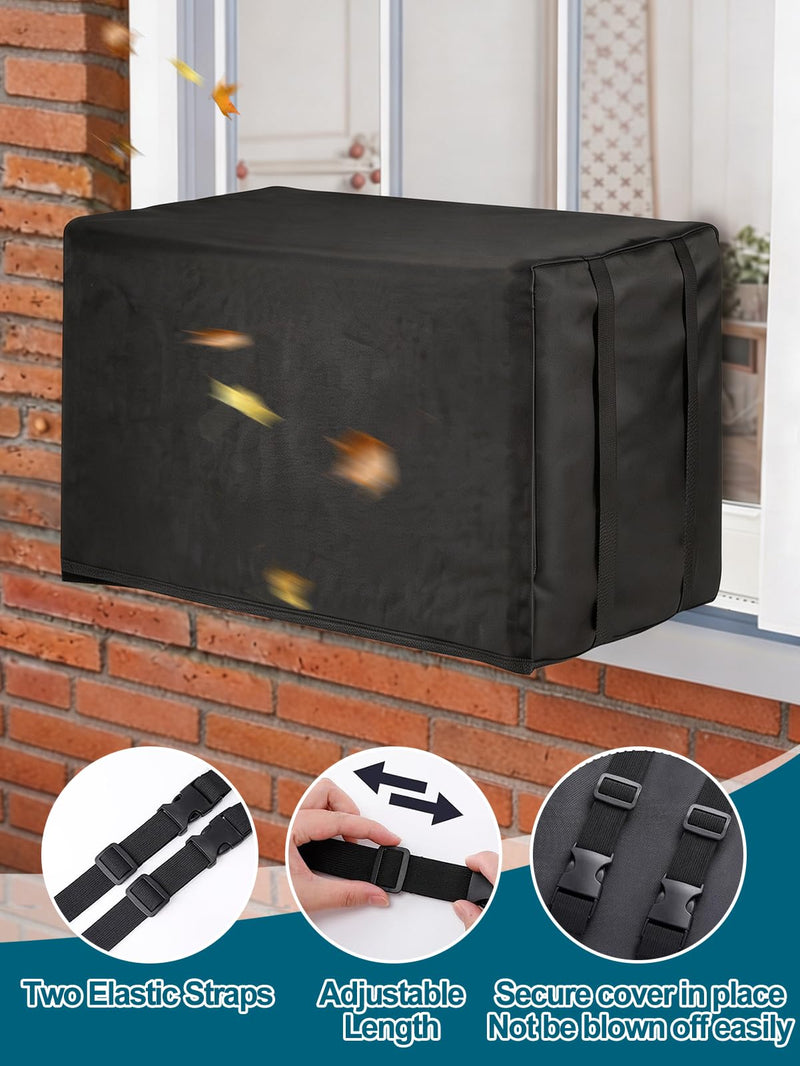 Windproof AC Covers for Outside, for Midea U-Shaped 8000/10000/12000 BTU