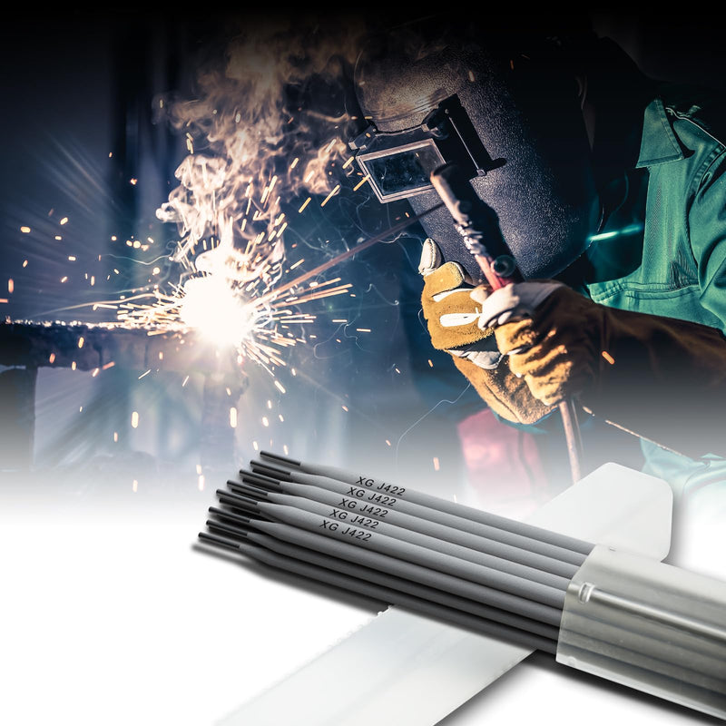 TRQWH E4303 (J422) Sticks, 3/32"-1/8" Carbon Steel Arc Welding Rods Welding Electrode, Electrode Rods (3/32"-1lb) 3/32"-1lb