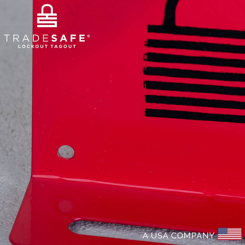 TRADESAFE Lockout Tagout Locks Station - Loto Station for Safety Padlocks, Loto Locks Rack Holds up to 20 Lockout Locks, No Loto Lock Included 20 padlocks (Unstocked)