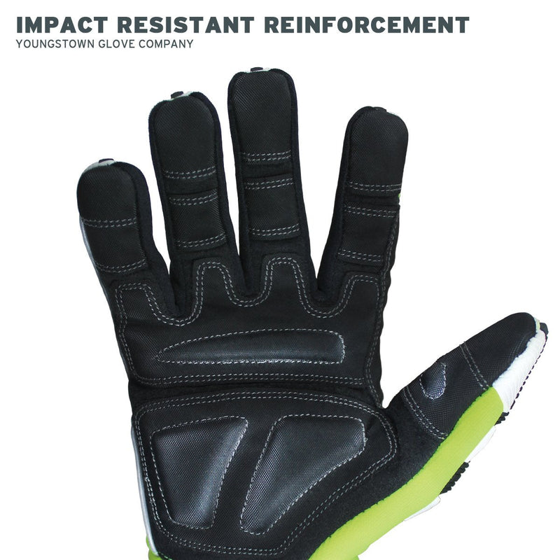 Youngstown Gloves Cut Resistant Titan XT Vibration & Impact Dampening Work Gloves For Men - Kevlar Lined, Puncture Resistant X-LARGE / 10