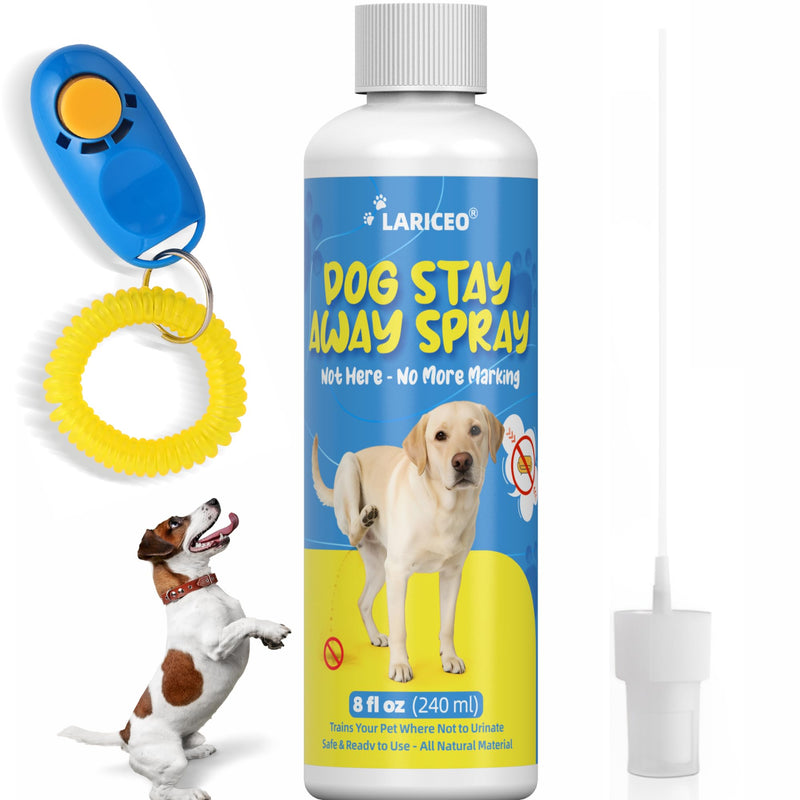 8oz Indoor Marking Control Spray for Dogs – No Pee Spray for Dogs Indoor - Stop Male Dog from Marking - Not Mark Here for Dogs 8.0 Fl Oz