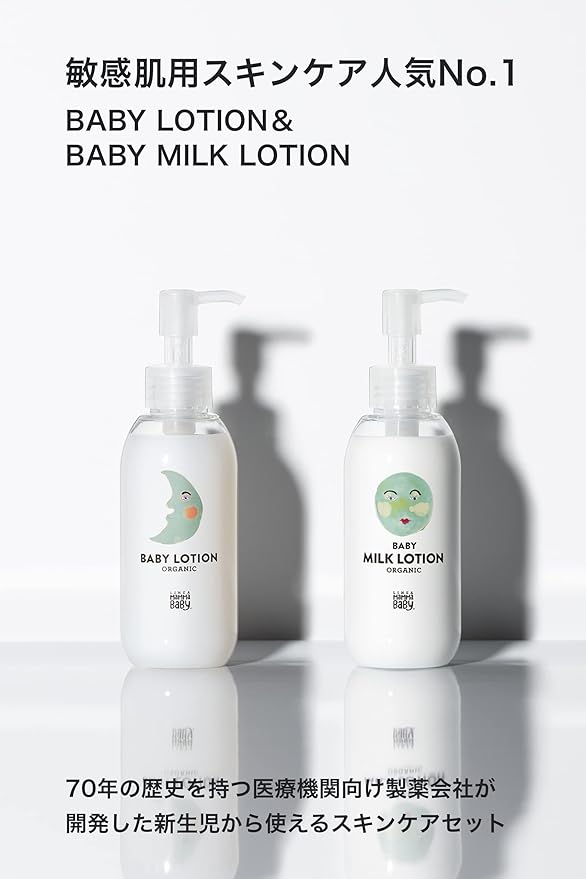 Mama Baby Lotion & Baby Milk Lotion [Additive-Free Baby Lotion Set] - NewNest Australia