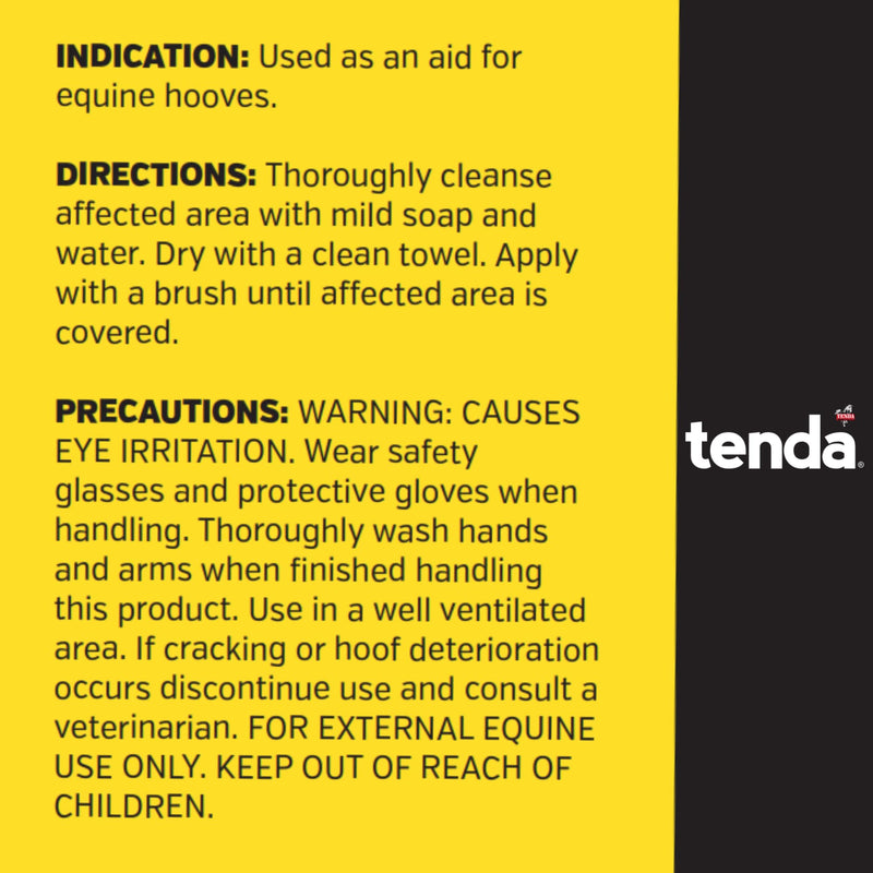 Tenda Horse Products 20% Ichthammol Salve for Horse Hooves, 16 oz. Jar. - PawsPlanet Australia