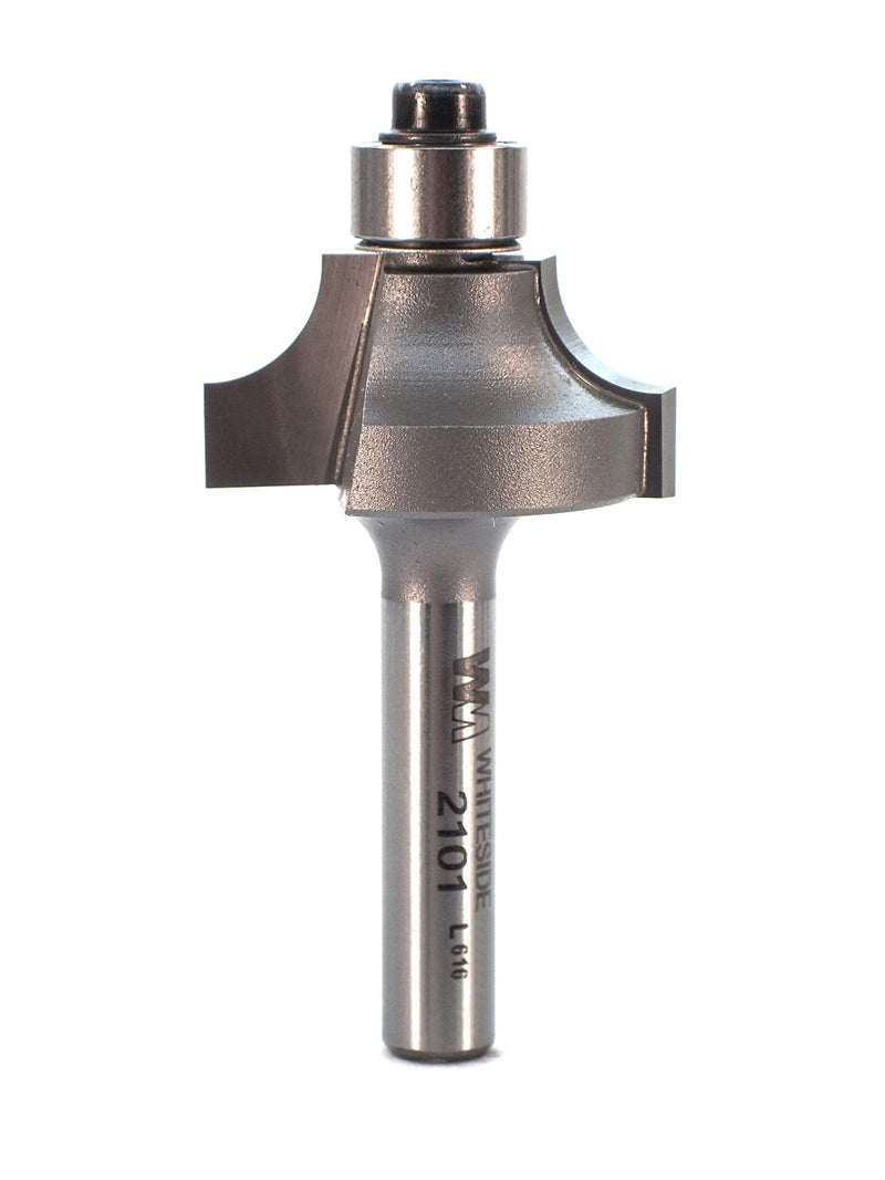 Whiteside Router Bits 2101 Round Over and Beading Bit with Ball Bearing