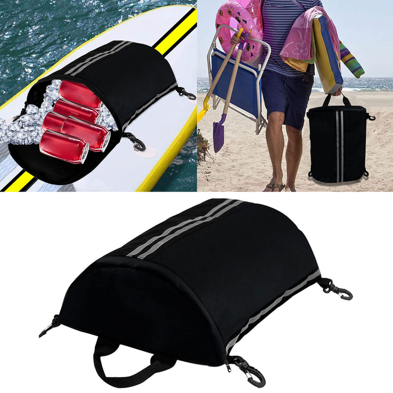 Youngy Waterproof Oxford Cloth Deck Pouch - Canoe Kayak Dry Bag With Snap Hooks For Surfing Water Sports