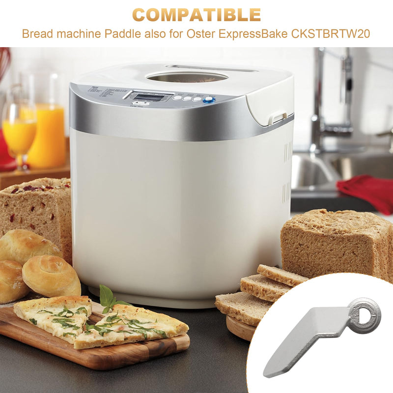 QQZ Replacement Bread Maker Paddle, for Cuisinart Bread Maker Machine Models CBK-100 & CBK-200