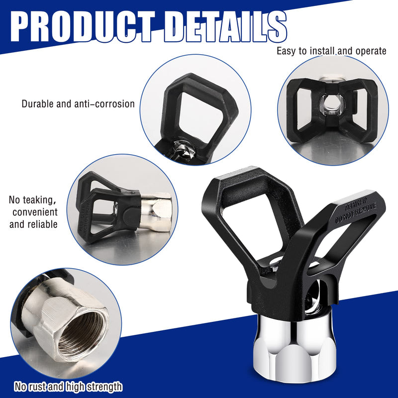 2 Sets 3600PSI Airless Paint Spray Gun