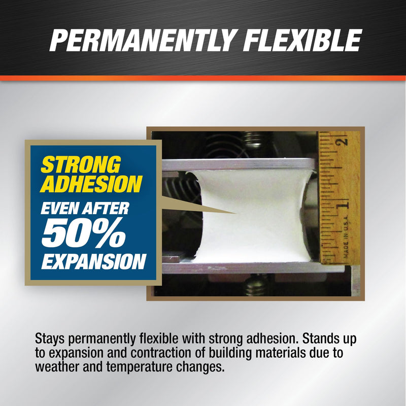 DAP 18288 DYNAFLEX 230 Premium Elastomeric Interior and Exterior Sealant, 10.1 oz, Almond, 10 Ounces