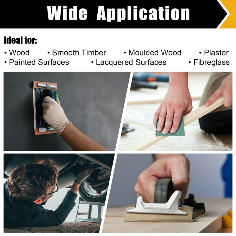 120 Grit Sandpaper, Sandpaper Assortment Sandpaper for Wood Metal Furniture Hand Sander Sand Paper Set Sandpaper Sheets Cut for Use 9" x 11"/12 Sheets 120 Grit