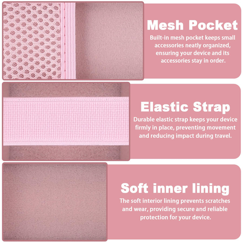 Hard Carrying Case for Dyson HushJet Mini Cool Fan, Pink Pink Case