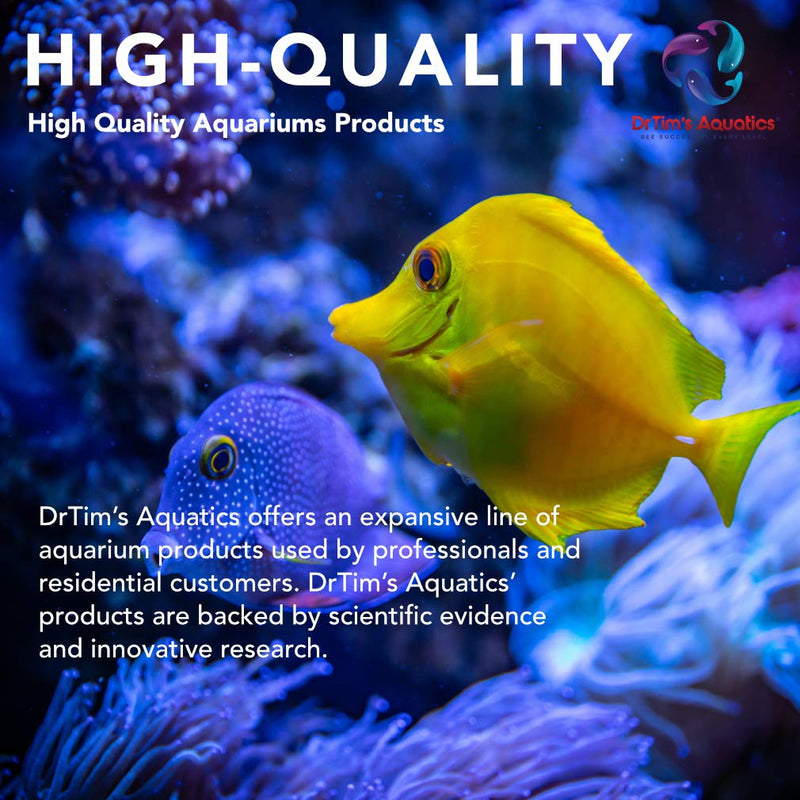 DrTim’s Aquatics AquaCleanse for Freshwater Aquariums – 16 oz – Tap Water Conditioner – Prepares Water for Fish Tanks, Supports Visual Clarity & Stable, Balanced Parameters DrTim's Aquatics AquaCleanse Freshwater 16oz