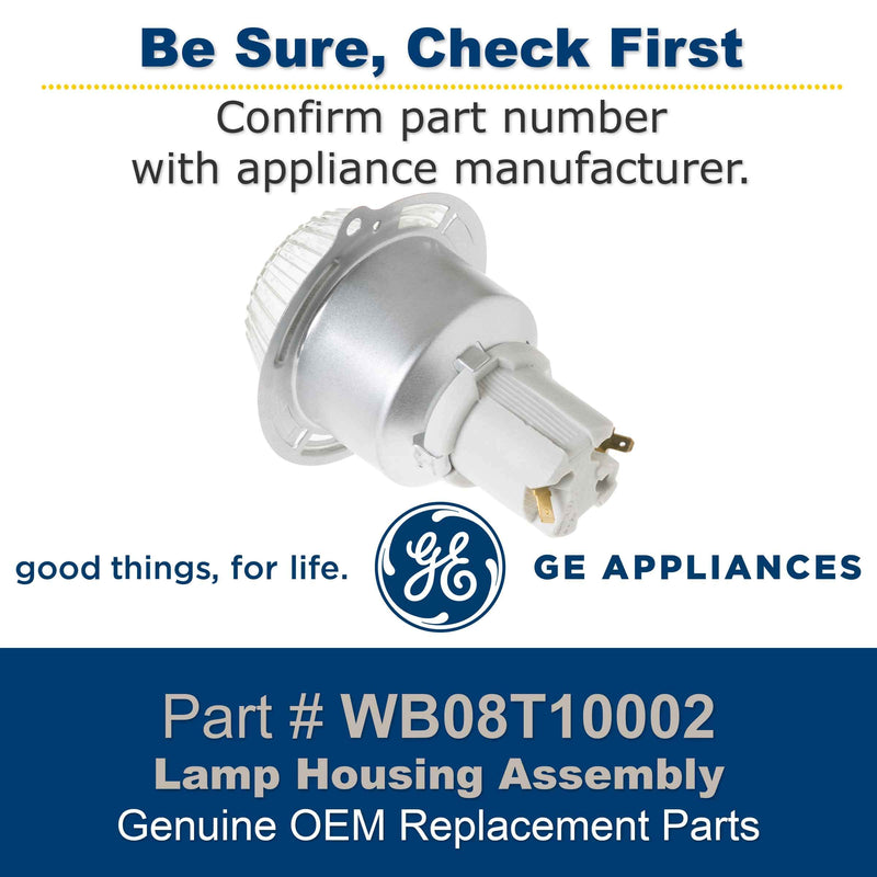 GE WB08T10002 Genuine OEM Lamp Housing Assembly for GE Ovens - NewNest Australia