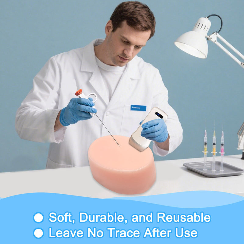 Ultrasound Tumor Biopsy Training Model – Mass Puncture Simulation Model and Tumor Biopsy Phantom for Medical Practice and Education-Mini Model Skin Color
