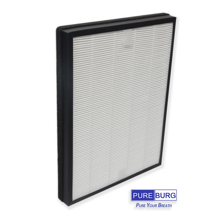 PUREBURG XD6231 Replaccement Filter Set Compatible with Rowenta PU3030 PU3040 PU30808 PURE Air GENIUS Air Purifier,1-Pack H13 HPEA Activated carbon 2-in-1