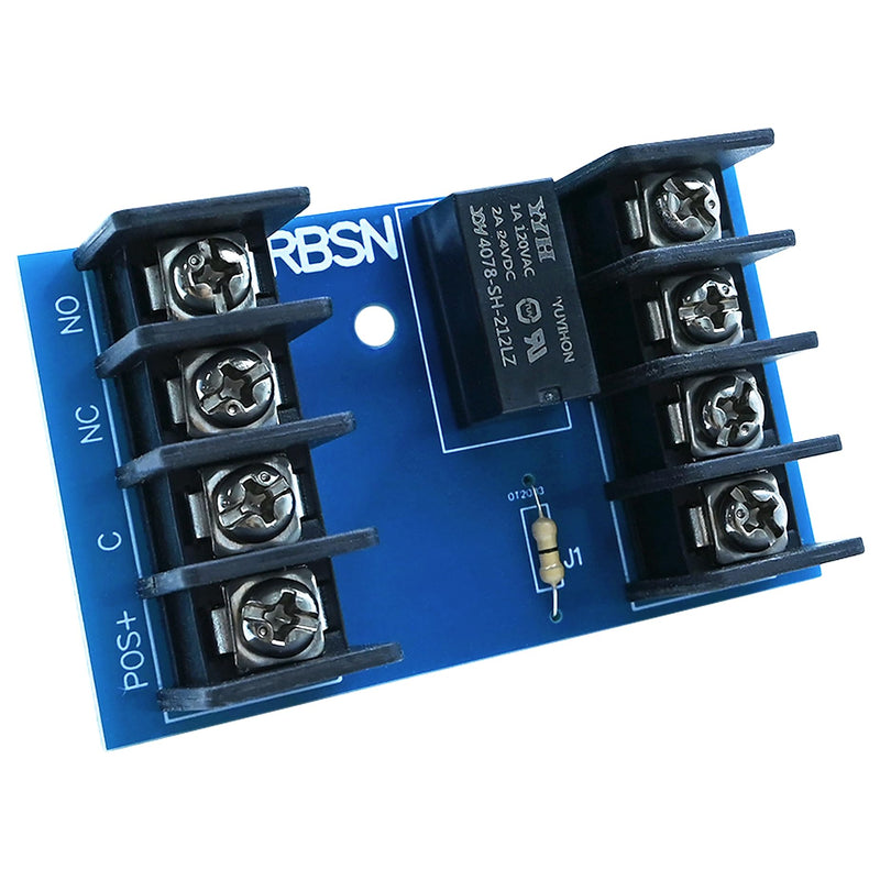Relay Module, Compatible with Altronix RBSN Sensitive Relay Module,Sturdy Build, Effortless Wiring for Alarm Panels, Door Unlock and Surveillance Setups