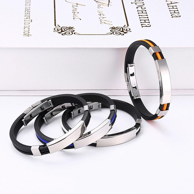 Randarch Titanium Wristband, Oveallgo Apus Ion Therapeutic Lympunclog Titanium Wristband Adjustable Sugarfirm Calm Leather Bracelet Epochy Beauty Detox Lymph Unclog Bracelet Pro Jewelry Pink