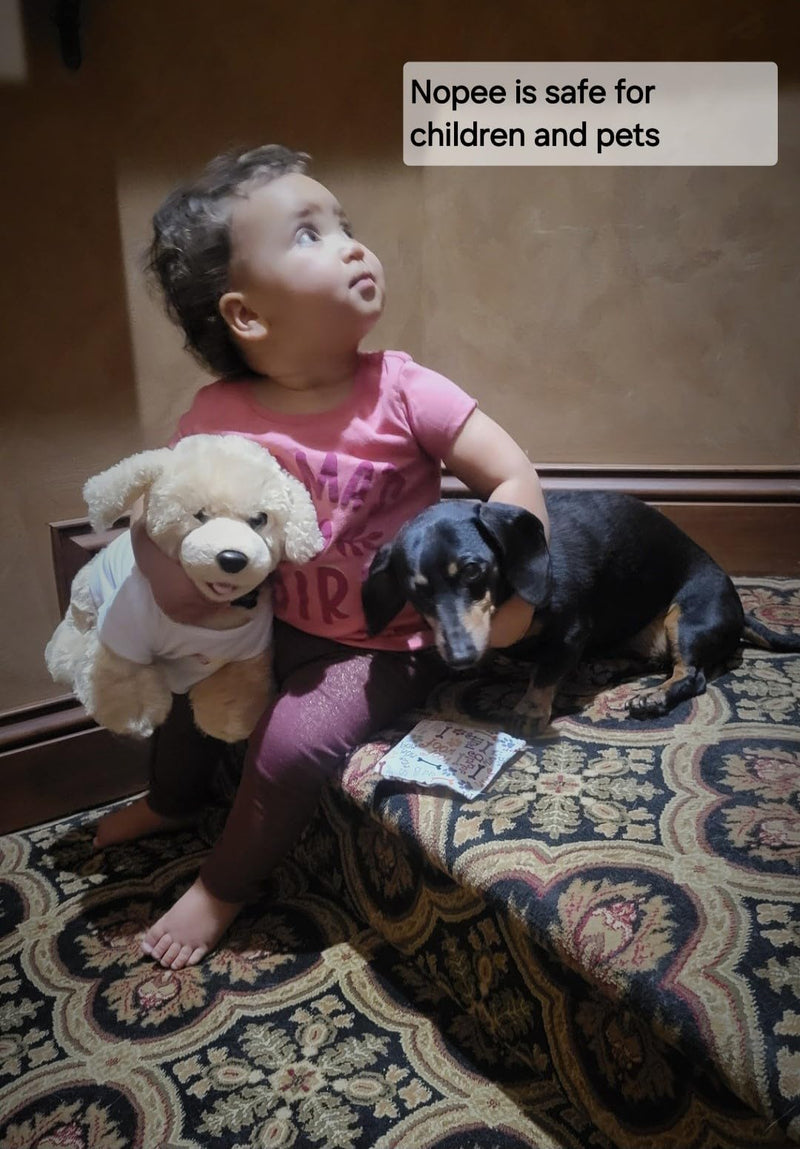 Dog Marking Prevention - Indoor -Permanent - Effective - Stops Dogs from Marking or Peeing - eliminates a pet urge to Mark- Put Bag Down and Your Problem is Solved (White(Rainbow Paws)) - PawsPlanet Australia