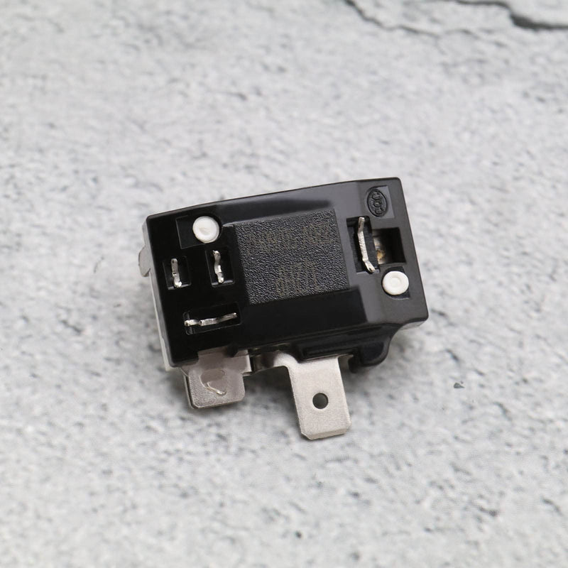SING F LTD 2X 15 Ohm Refrigerator Start Relay 2 Pin PTC Freezer Compressor Resistor for Mini Fridges Compact Fridges Freezers Wine Fridges with 1/2HP 375W Thermal Overload Protector