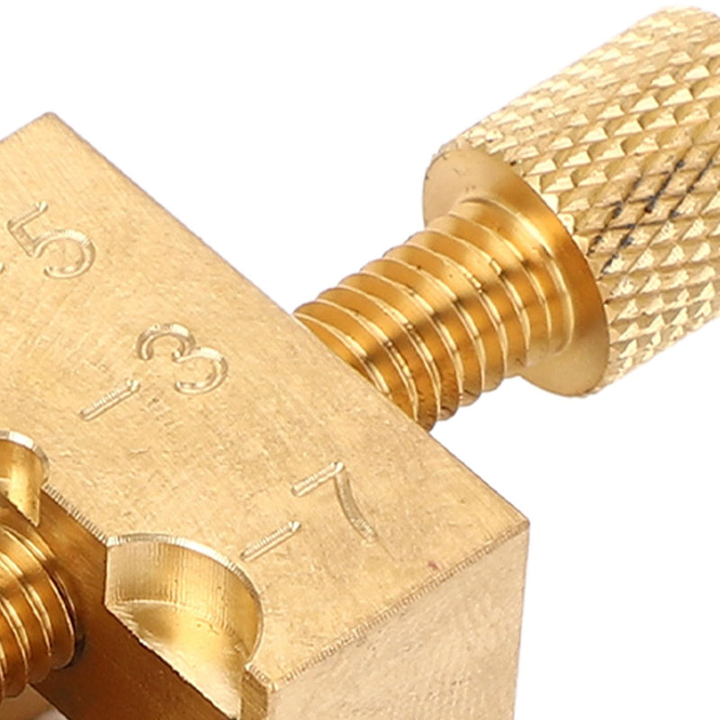 Watch Repair Vise Clamp, Mini Bench Vice Clamp, Mini Flat Clamp Holder Tube Clamp Vise for Jewelers Watchmaker DIY Carving, 0.2-1.5mm Hole Dia