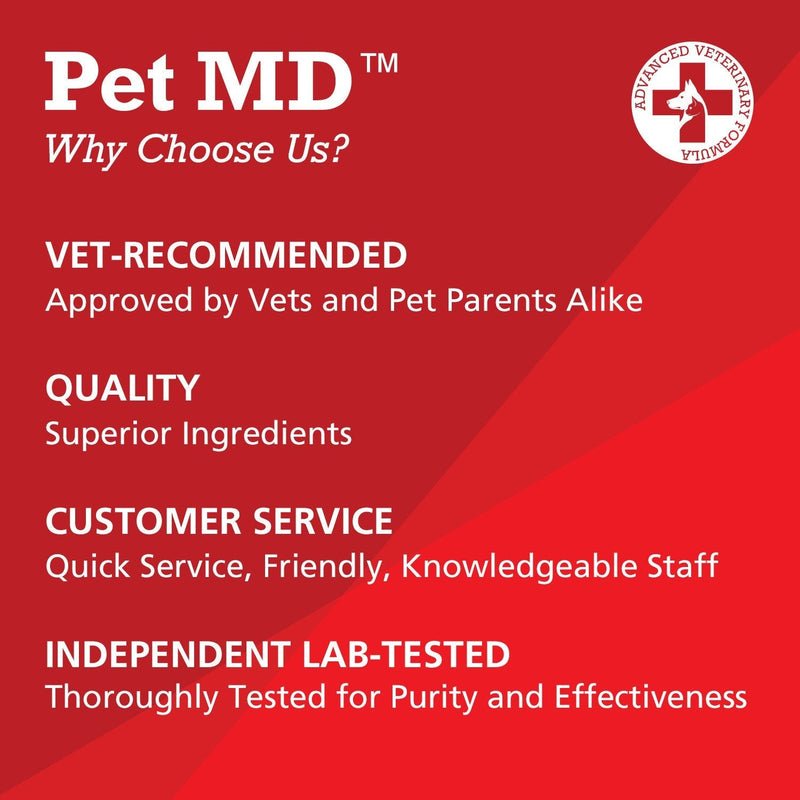 Pet MD Chlorhexidine Wipes XL with Aloe for Dogs and Cats - Medicated Wipes for Skin Infections, Hotspots, Acne, & Other Skin Conditions - 70 XL Wipes - PawsPlanet Australia