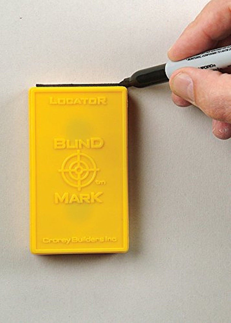 Calculated Industries 8105 Blind Mark Drywall Electrical Box Locator Tool – Powerful Rare-Earth Magnetic Targets (3) and Locator Kit 3 Targets + Case