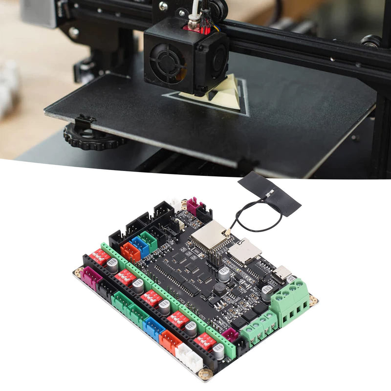 YWBL-WH ESP32 3D Printer Motherboard 32 Bit Control Board Kit 520Kb 8192K Flash 3D Printer Parts