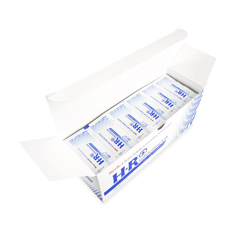 Sterile Bacteriostatic Lubricating Jelly Oneshot Packets for Catheter Insertion, Anti-Chafing and Personal Use, Water Soluble Lubricant, Made in USA, Box of 144 3g Packets 1
