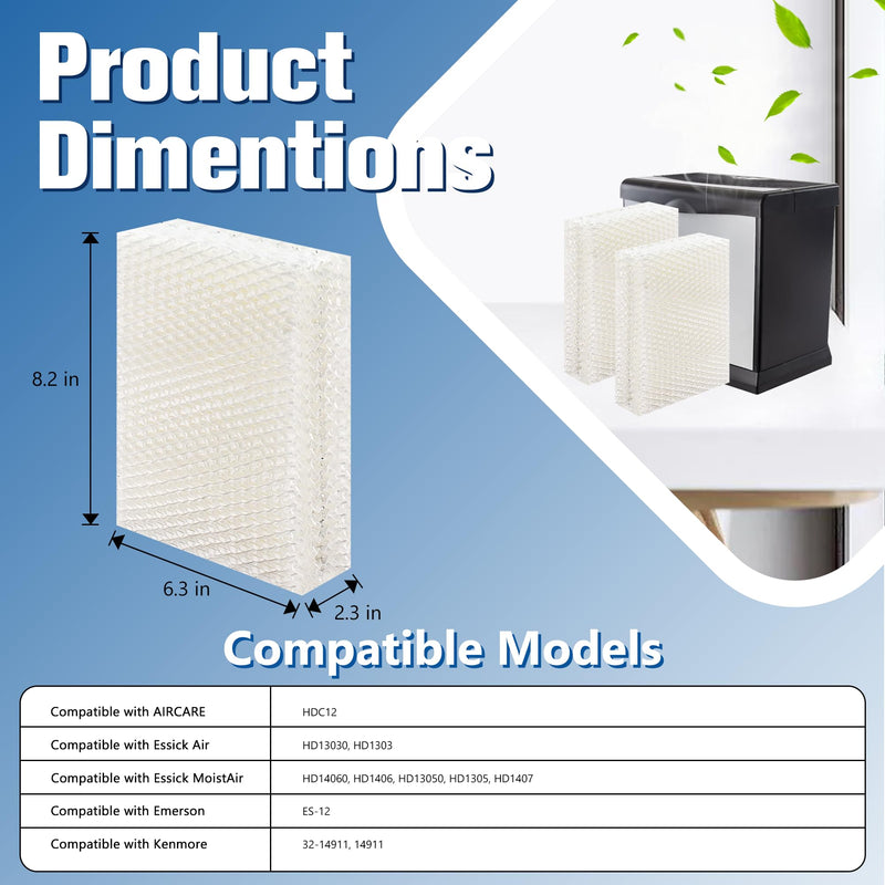 HDC12 Humidifier Super Filter Wick Replacement for AIR-Care Ess-ick Air